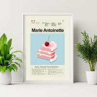 Load image into Gallery viewer, Marie Antoinette Inspired Mid-Century Modern Print | 12&quot;x18&quot; or 18&quot;x24&quot; Print only
