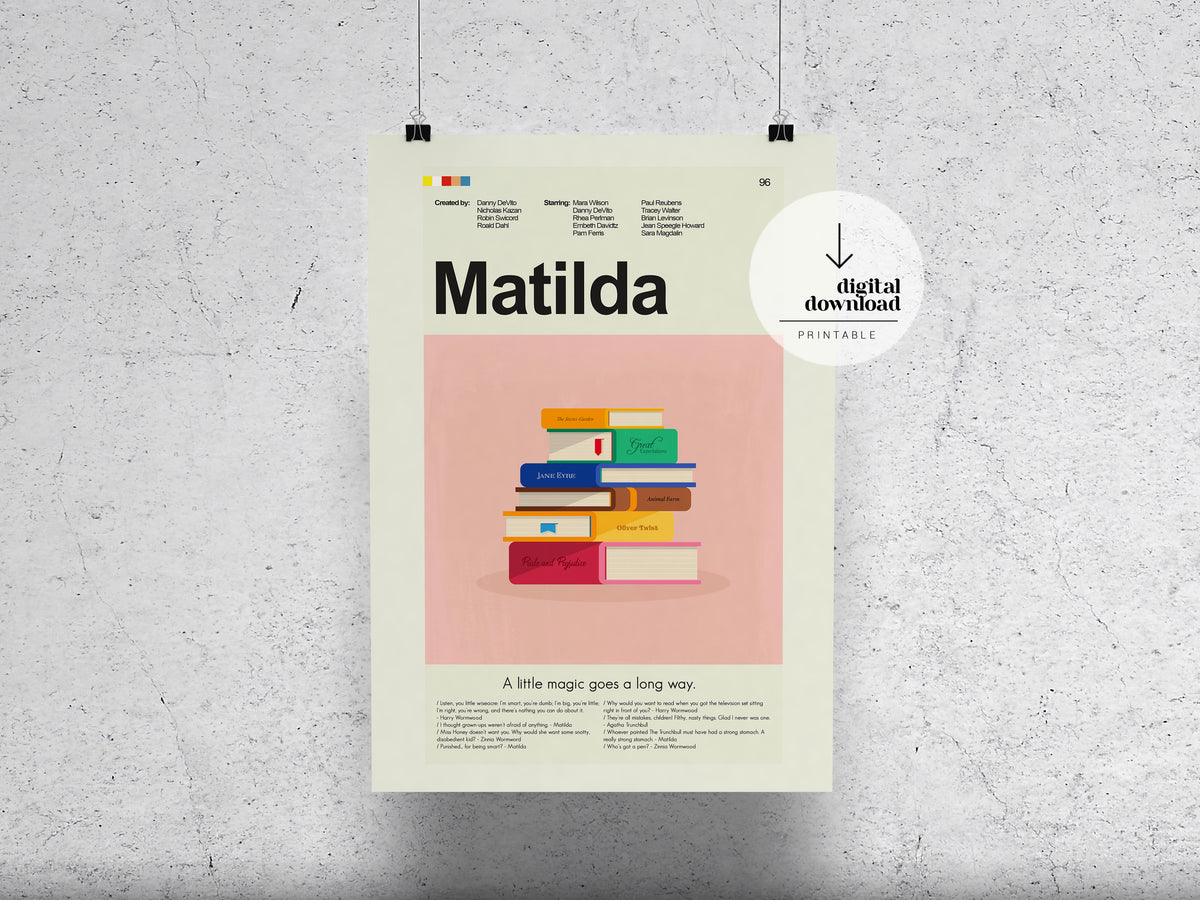 Matilda | DIGITAL ARTWORK DOWNLOAD