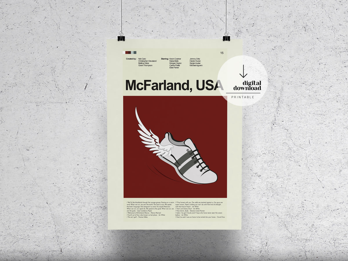 McFarland, USA | DIGITAL ARTWORK DOWNLOAD