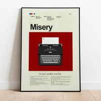 Load image into Gallery viewer, Misery - Typewriter | 12"x18" or 18"x24" Print only
