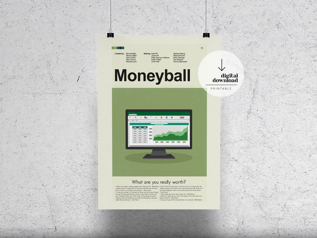 Moneyball | DIGITAL ARTWORK DOWNLOAD