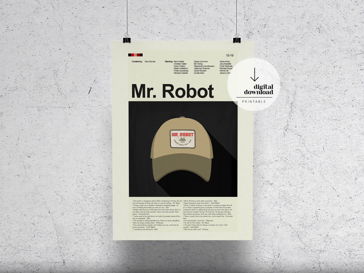 Mr. Robot | DIGITAL ARTWORK DOWNLOAD