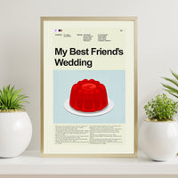 Load image into Gallery viewer, My Best Friend&#39;s Wedding Inspired Mid-Century Modern Print | 12&quot;x18&quot; or 18&quot;x24&quot; Print only

