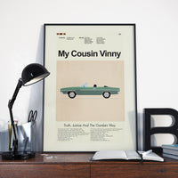 Load image into Gallery viewer, My Cousin Vinny Inspired Mid-Century Modern Print | 12&quot;x18&quot; or 18&quot;x24&quot; Print only

