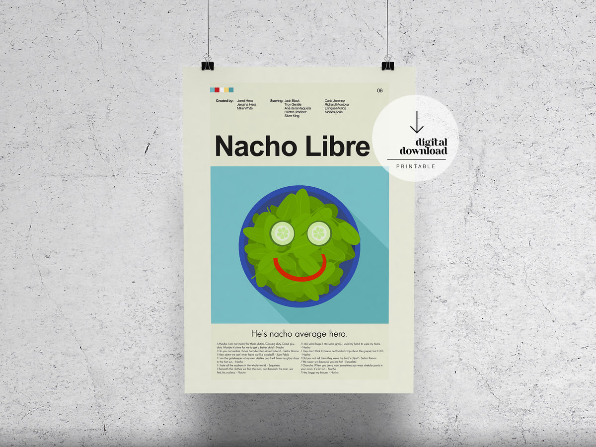 Nacho Libre | DIGITAL ARTWORK DOWNLOAD