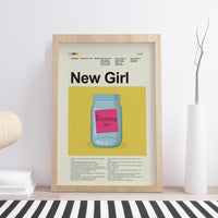 Load image into Gallery viewer, New Girl - Douchebag Jar | 12&quot;x18&quot; or 18&quot;x24&quot; Print only
