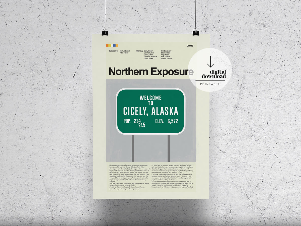 Northern Exposure | DIGITAL ARTWORK DOWNLOAD