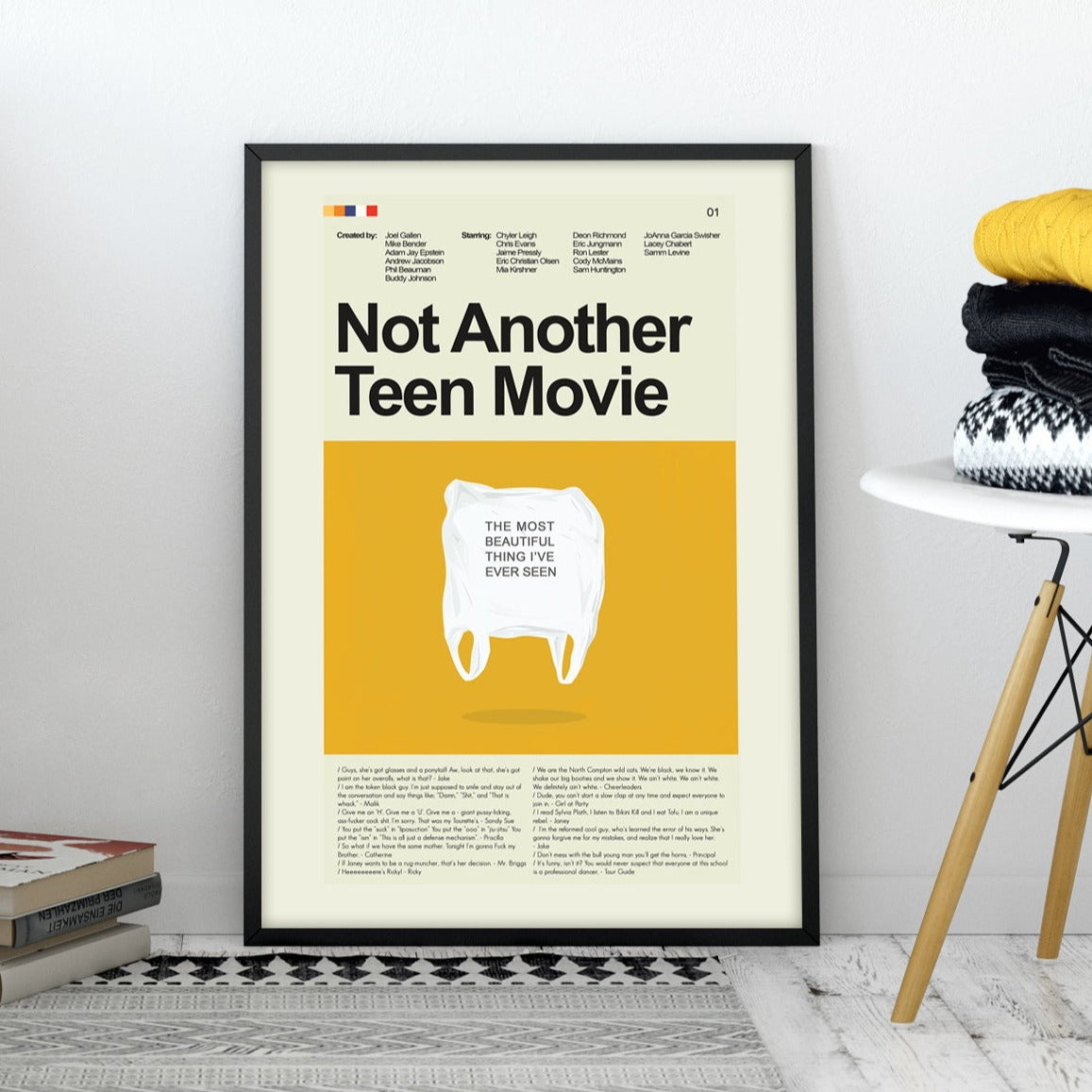 Not Another Teen Movie - Plastic Bag | 12"x18" or 18"x24" Print Only