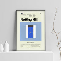 Load image into Gallery viewer, Notting Hill Inspired Mid-Century Modern Print | 12&quot;x18&quot; or 18&quot;x24&quot; Print only
