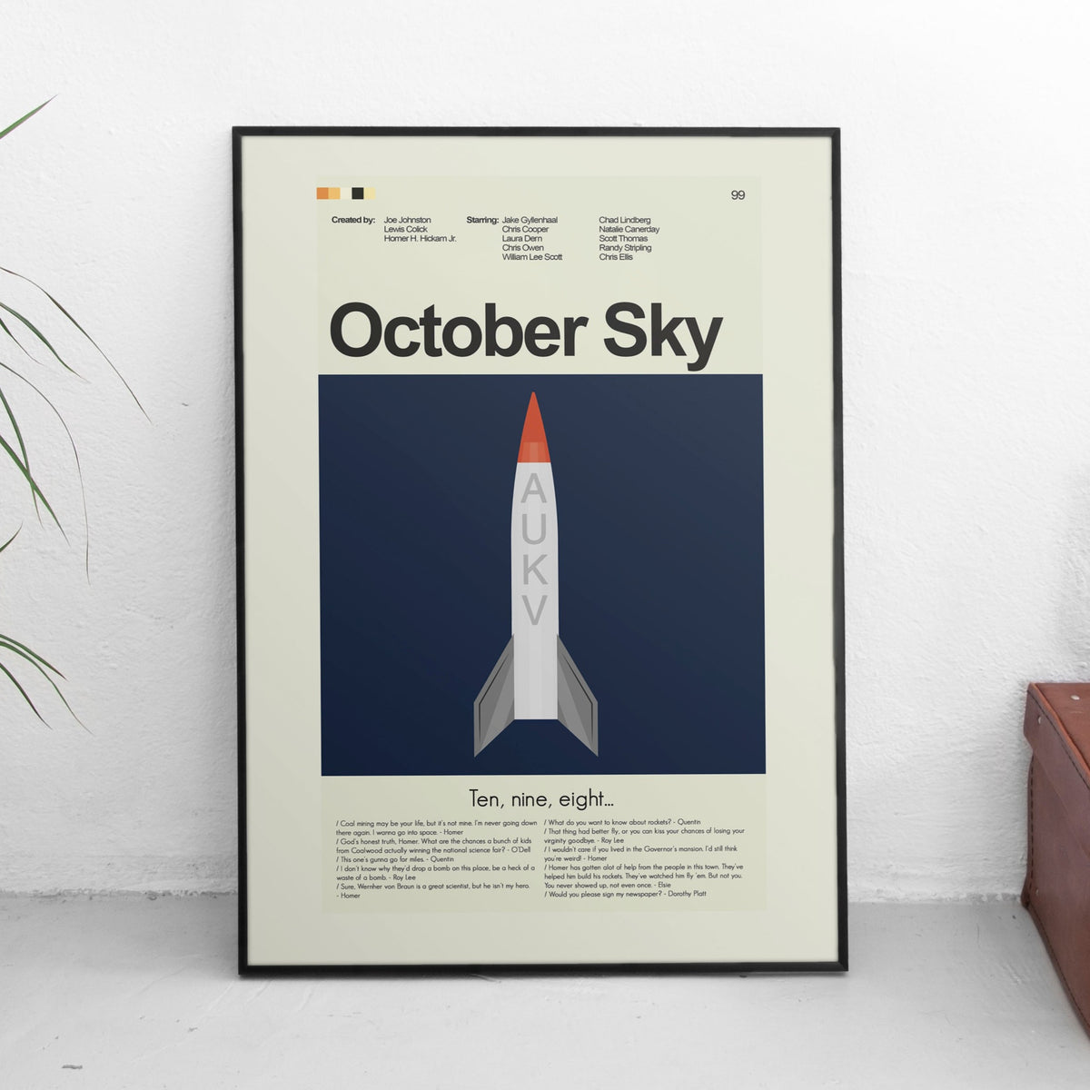October Sky - AUK V | 12"x18" or 18"x24" Print only