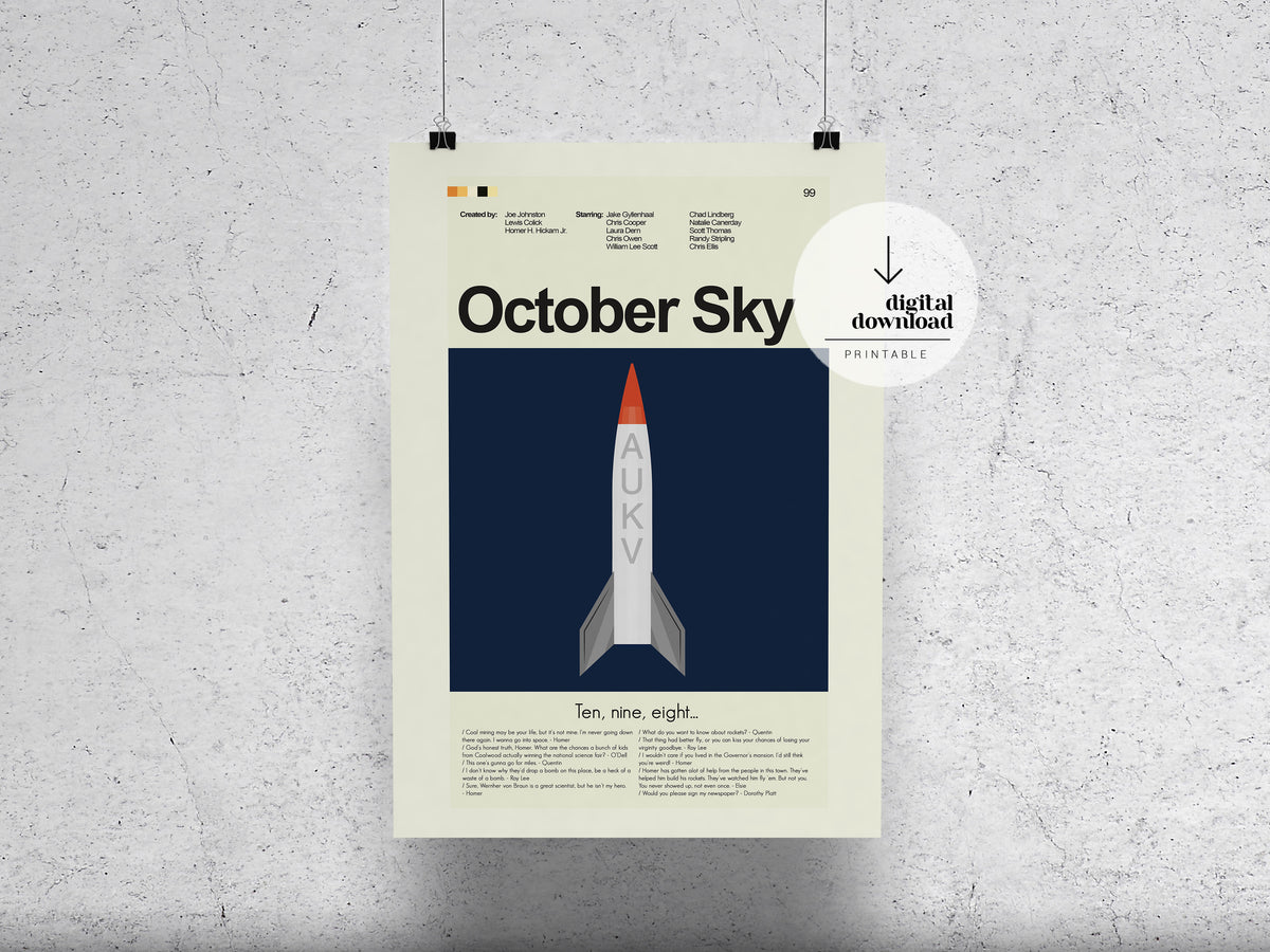 October Sky | DIGITAL ARTWORK DOWNLOAD