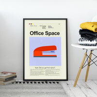 Load image into Gallery viewer, Office Space Inspired Mid-Century Modern Print | 12&quot;x18&quot; or 18&quot;x24&quot; Print only
