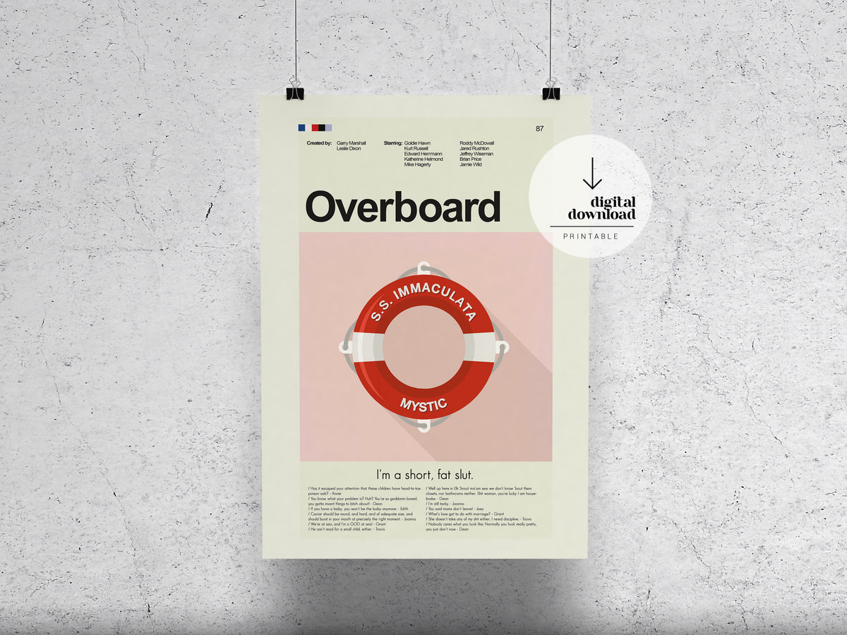 Overboard | DIGITAL ARTWORK DOWNLOAD