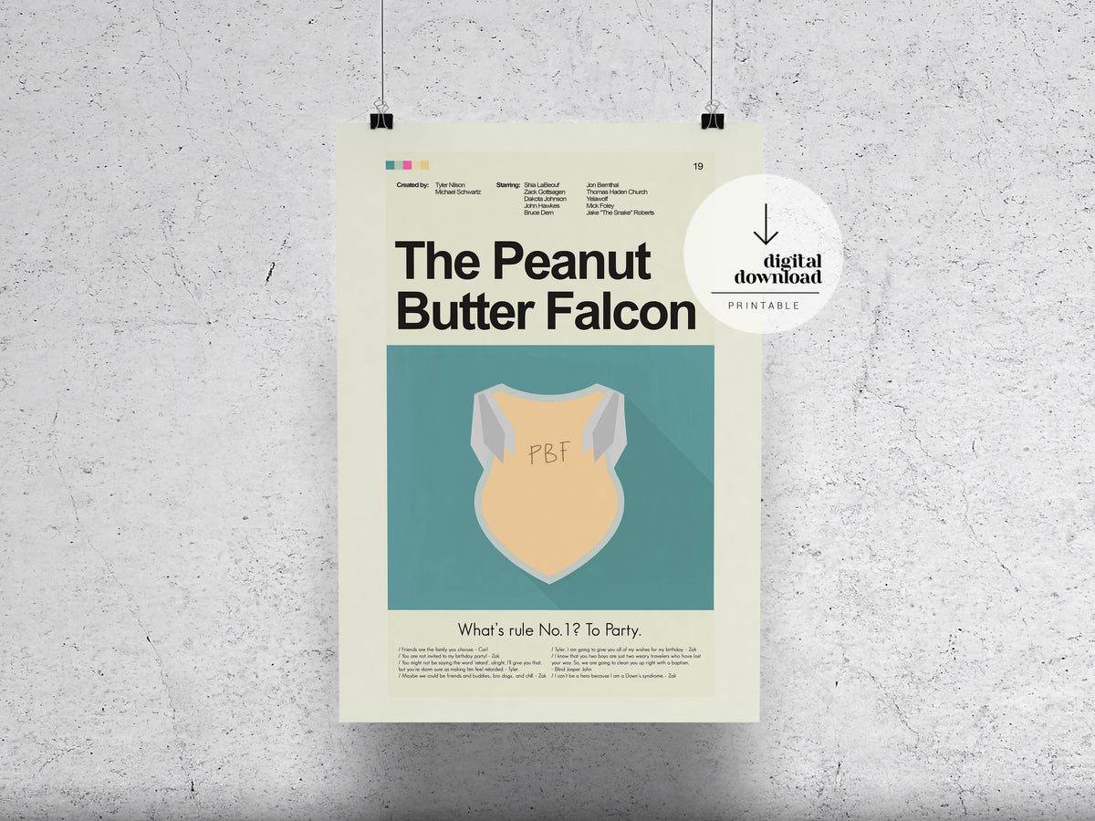 The Peanut Butter Falcon | DIGITAL ARTWORK DOWNLOAD