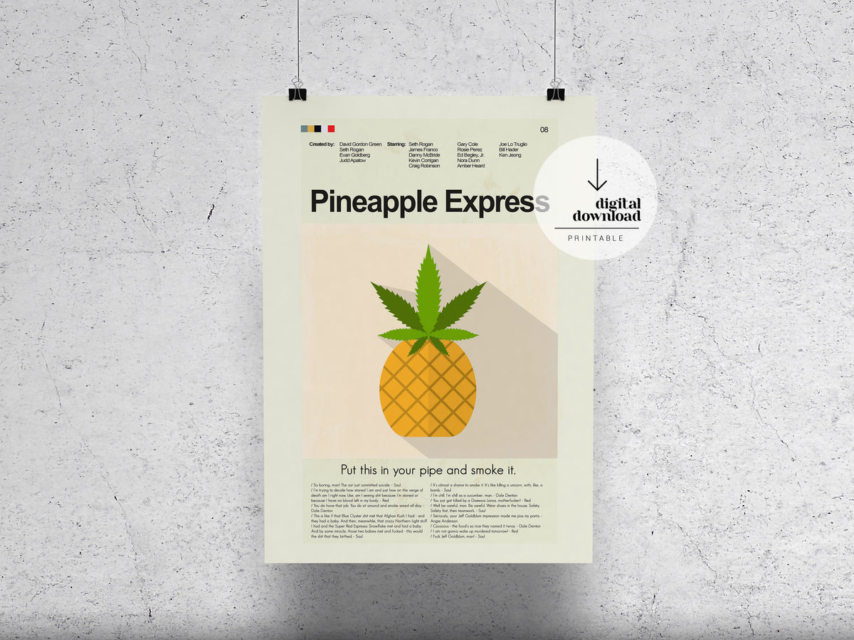 Pineapple Express | DIGITAL ARTWORK DOWNLOAD