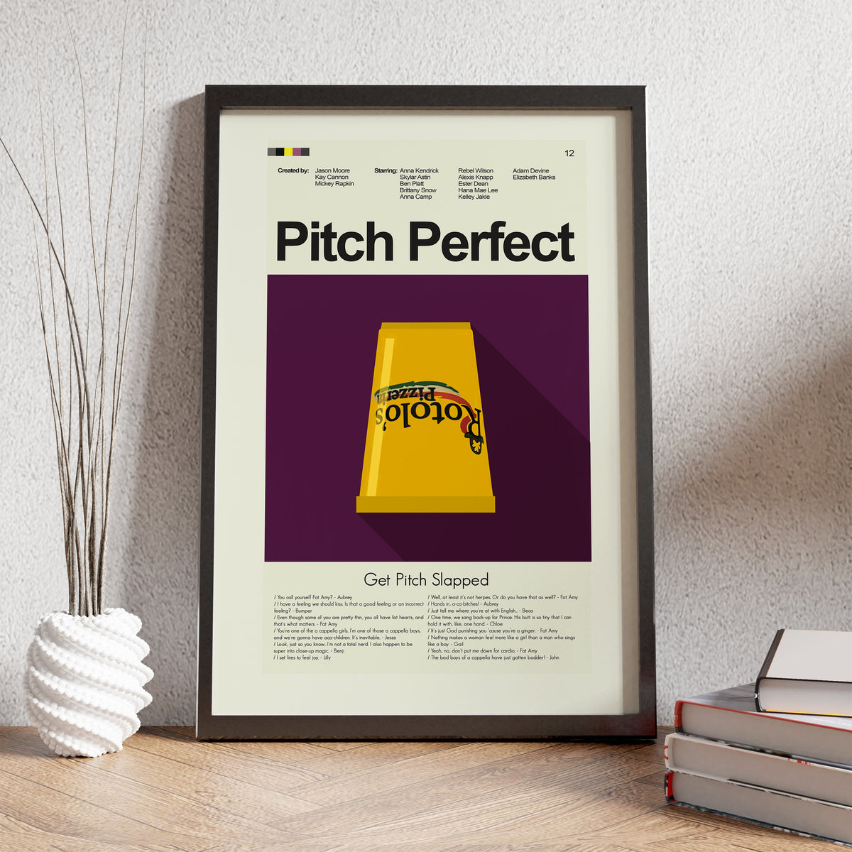 Pitch Perfect - The Cup | 12"x18" or 18"x24" Print only