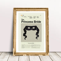 Load image into Gallery viewer, The Princess Bride - Black Mask | 12&quot;x18&quot; or 18&quot;x24&quot; Print only

