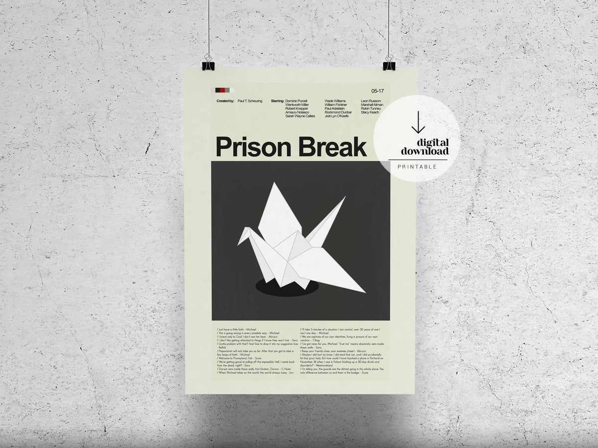 Prison Break | DIGITAL ARTWORK DOWNLOAD