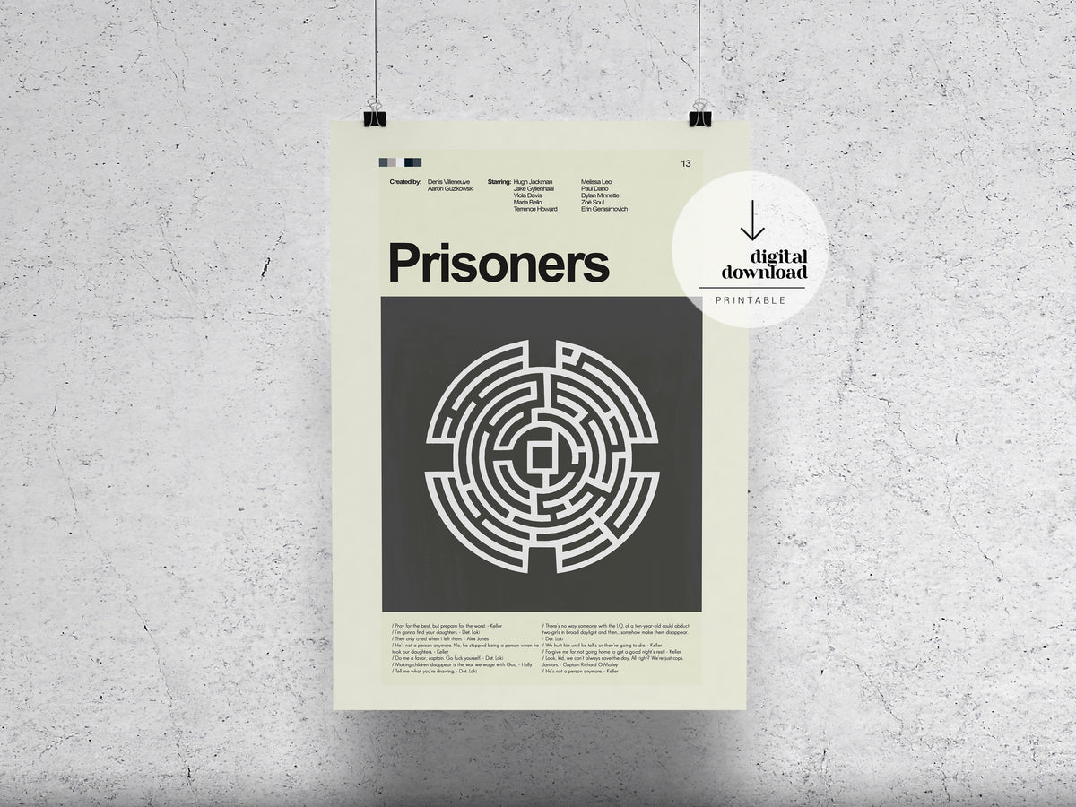 Prisoners | DIGITAL ARTWORK DOWNLOAD