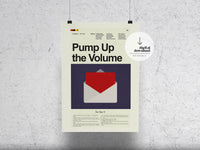 Load image into Gallery viewer, Pump Up the Volume | DIGITAL ARTWORK DOWNLOAD
