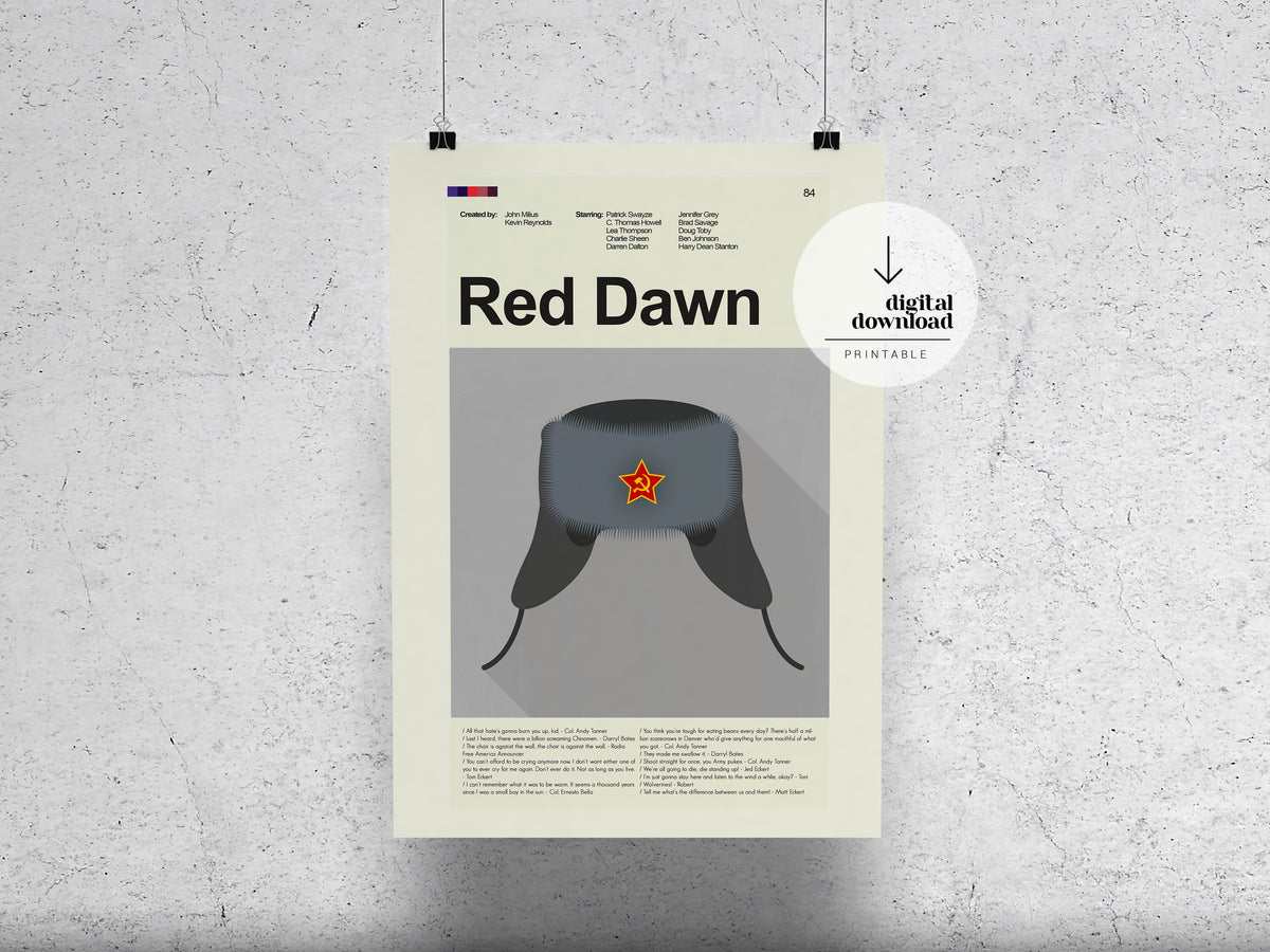 Red Dawn | DIGITAL ARTWORK DOWNLOAD