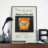 Load image into Gallery viewer, Return of the Jedi: Star Wars Episode VI - Ewok | 12&quot;x18&quot; or 18&quot;x24&quot; Print only

