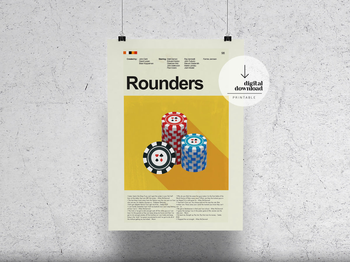 Rounders | DIGITAL ARTWORK DOWNLOAD