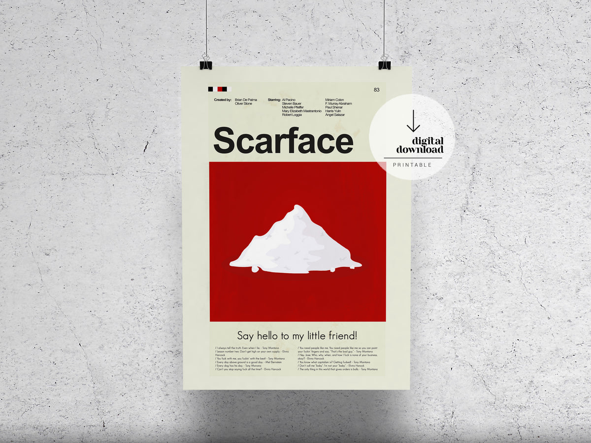 Scarface | DIGITAL ARTWORK DOWNLOAD