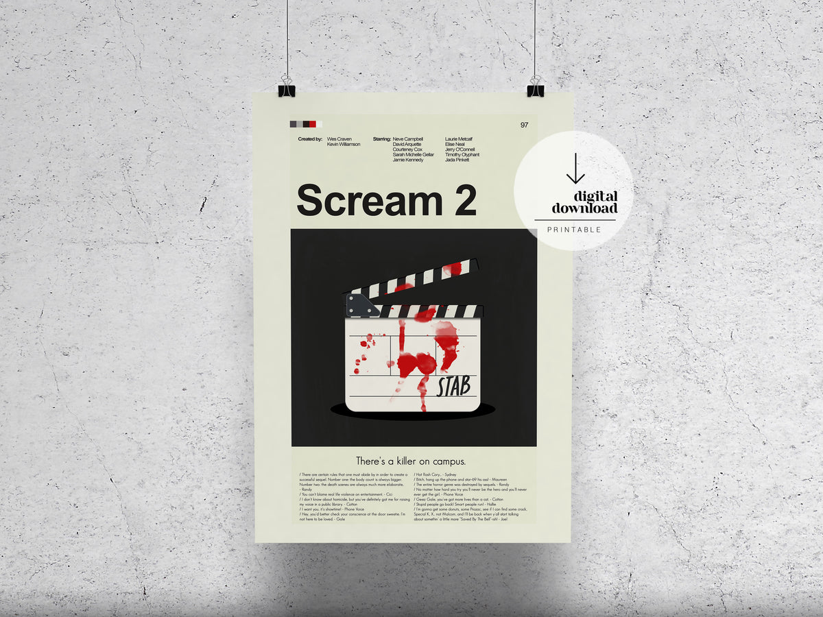 Scream 2 | DIGITAL ARTWORK DOWNLOAD