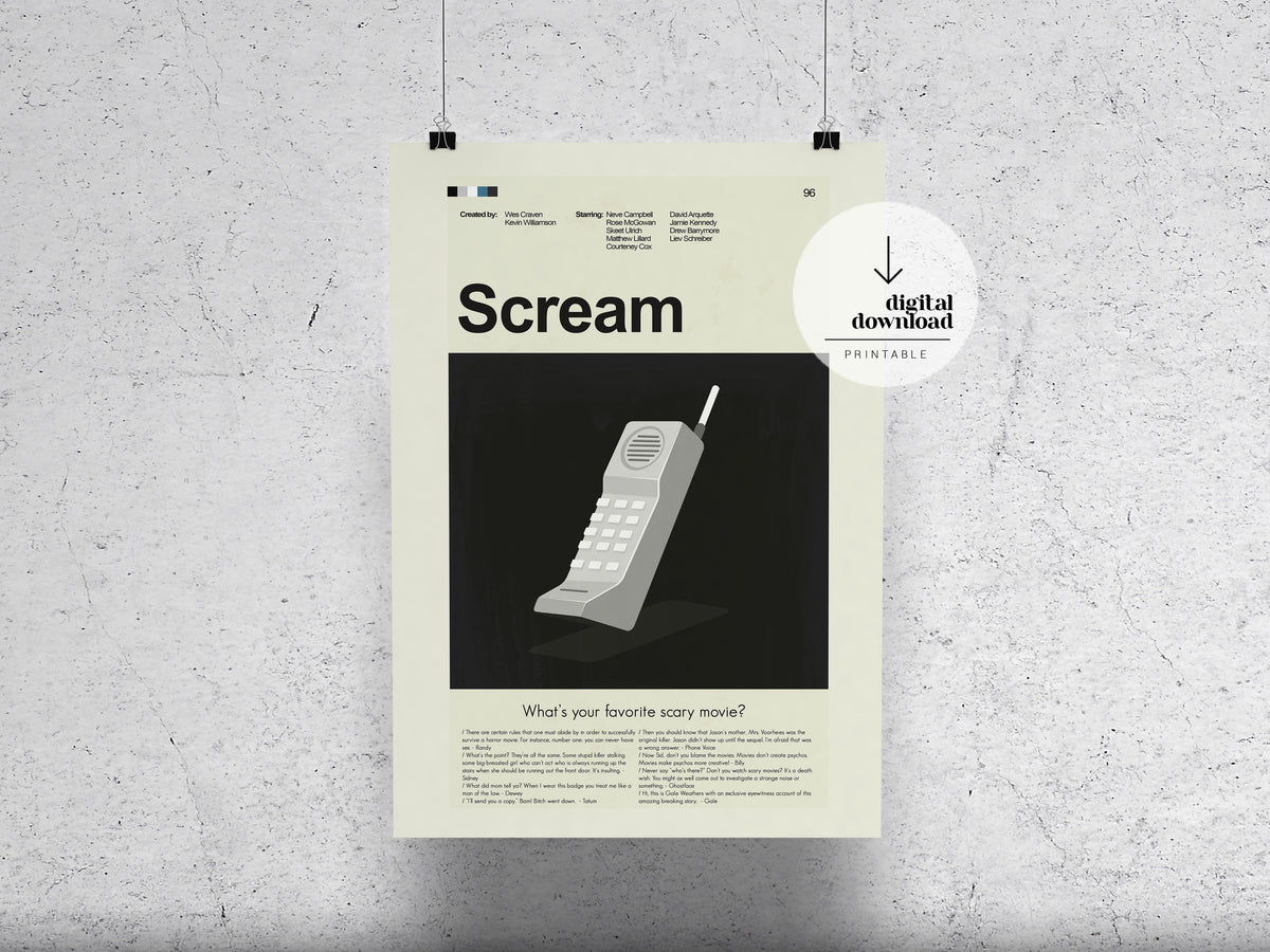 Scream | DIGITAL ARTWORK DOWNLOAD