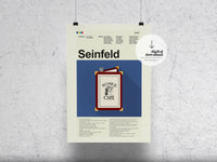 Load image into Gallery viewer, Seinfeld | DIGITAL ARTWORK DOWNLOAD
