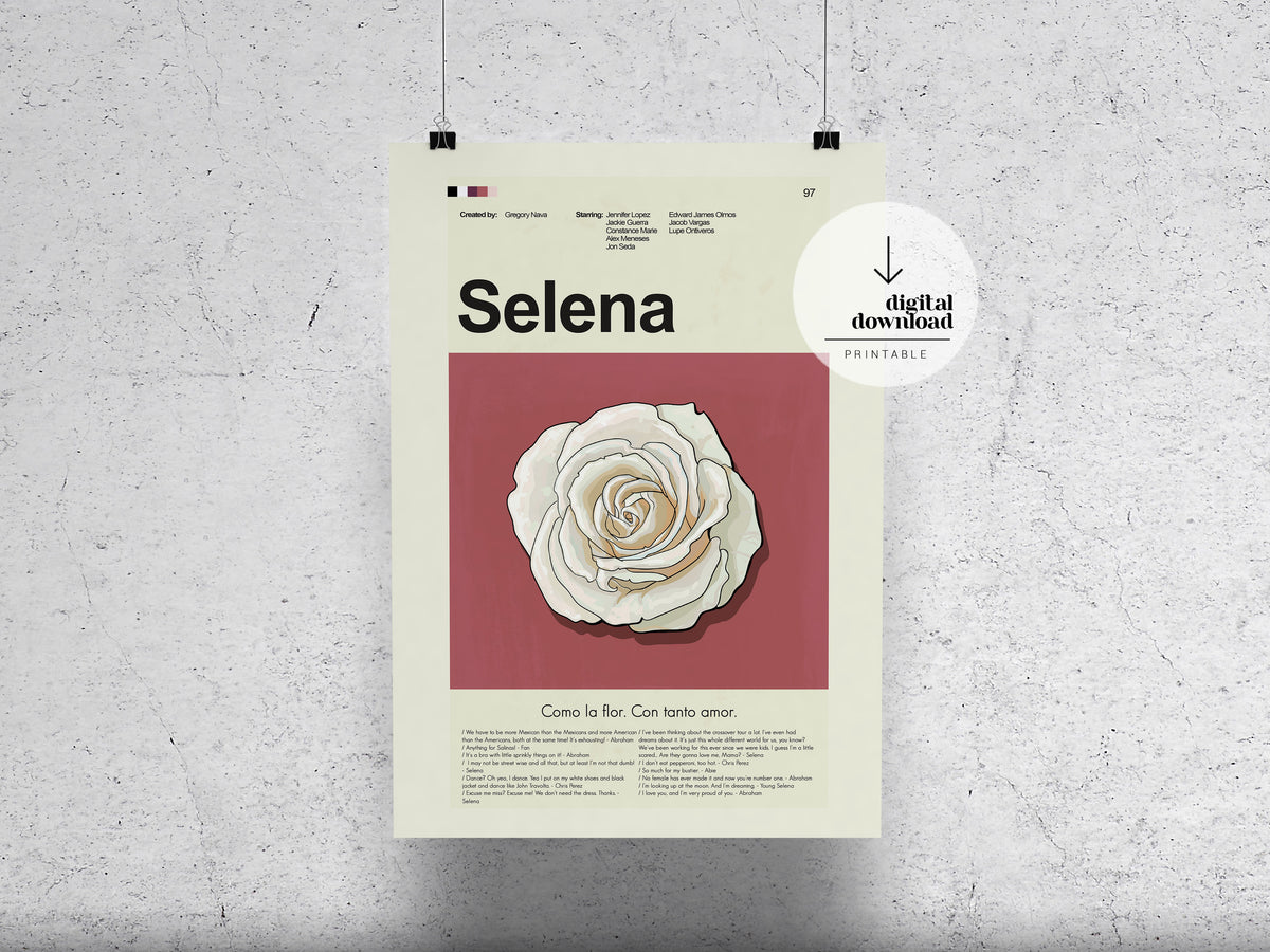 Selena | DIGITAL ARTWORK DOWNLOAD