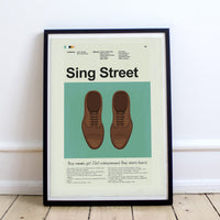 Load image into Gallery viewer, Sing Street Inspired Mid-Century Modern Print | 12&quot;x18&quot; or 18&quot;x24&quot; Print only
