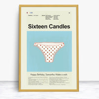 Load image into Gallery viewer, Sixteen Candles Inspired Mid-Century Modern Print | 12&quot;x18&quot; or 18&quot;x24&quot; Print only
