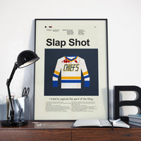 Load image into Gallery viewer, Slap Shot Inspired Mid-Century Modern Print | 12&quot;x18&quot; or 18&quot;x24&quot; Print only
