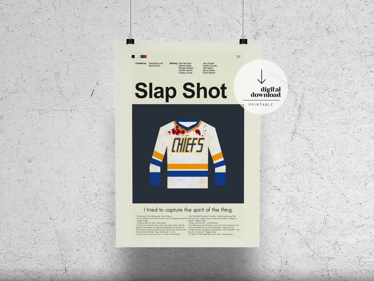 Slap Shot | DIGITAL ARTWORK DOWNLOAD