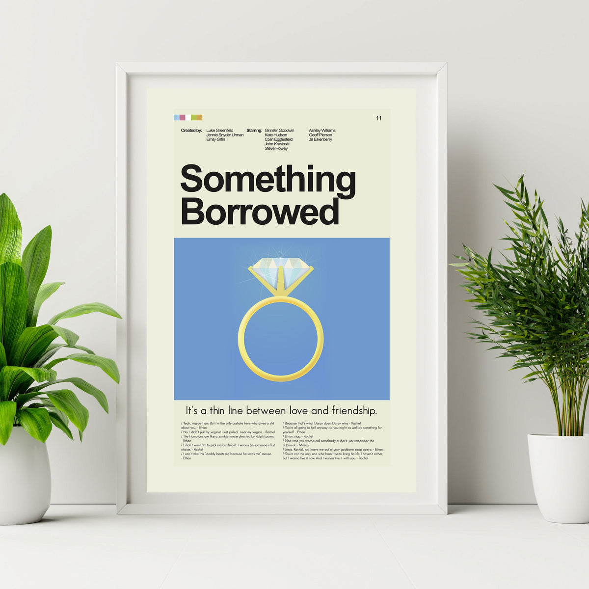 Something Borrowed - Engagement Ring | 12"x18" or 18"x24" Print only