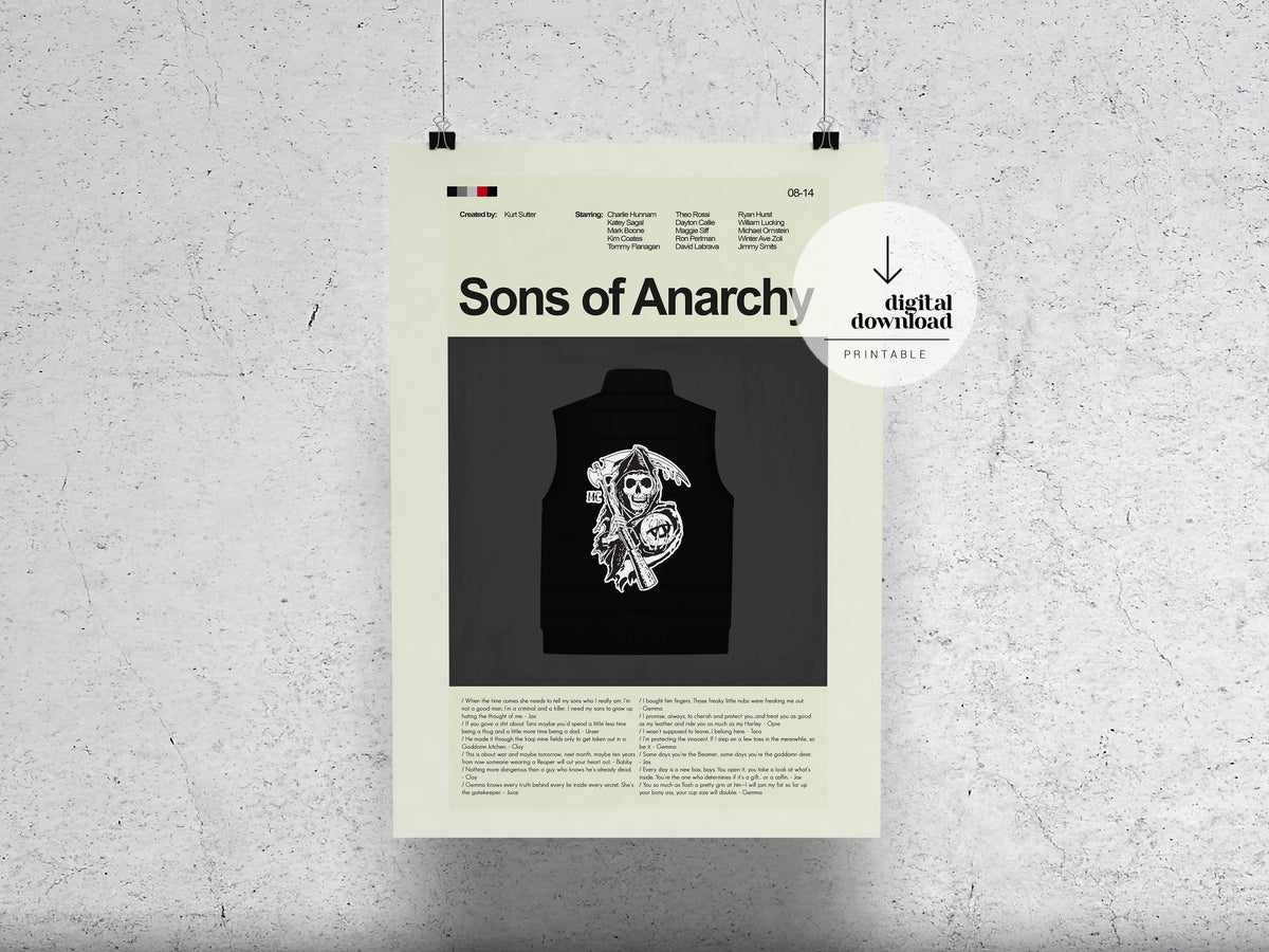 Sons of Anarchy | DIGITAL ARTWORK DOWNLOAD