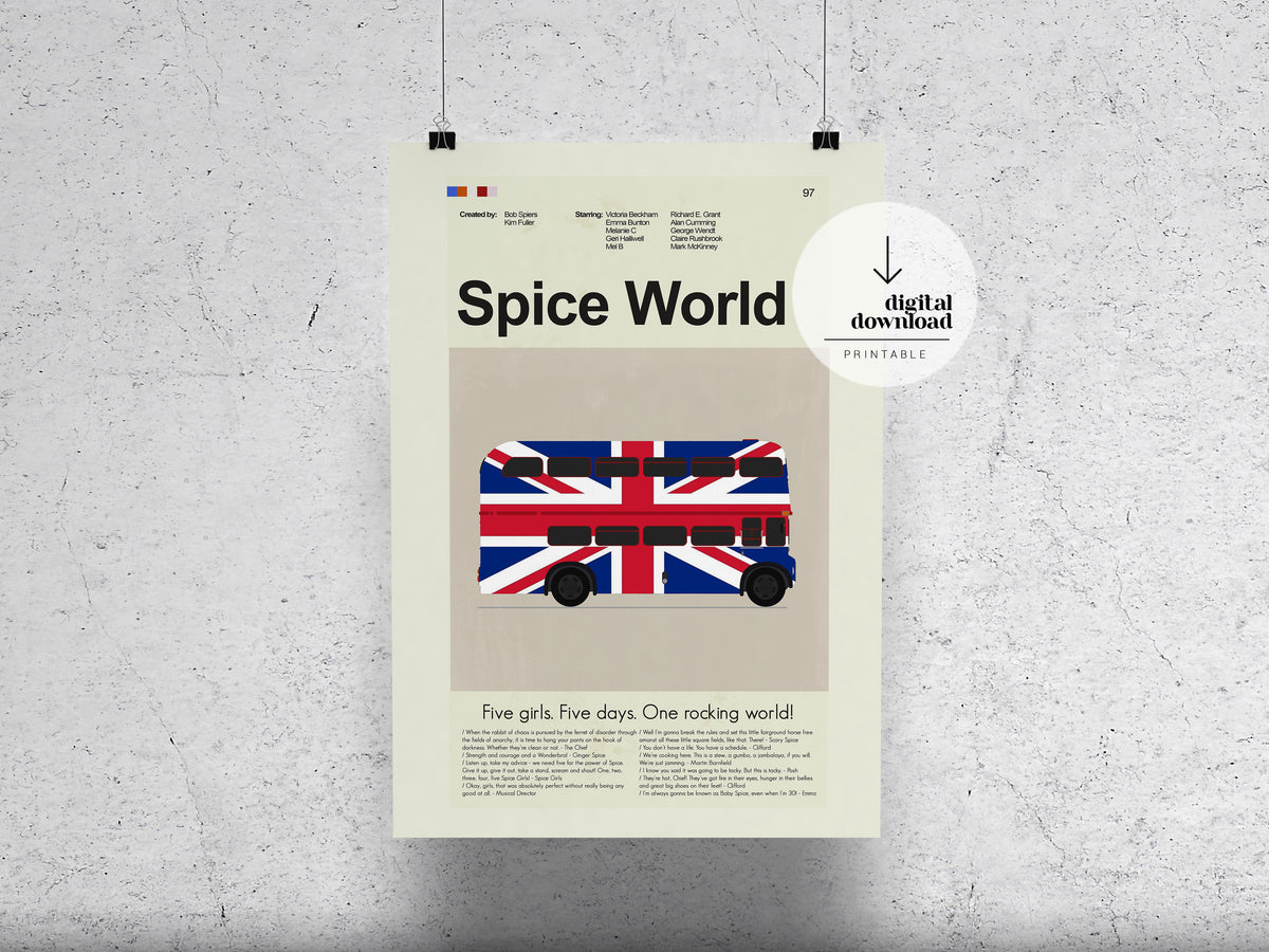 Spice World | DIGITAL ARTWORK DOWNLOAD