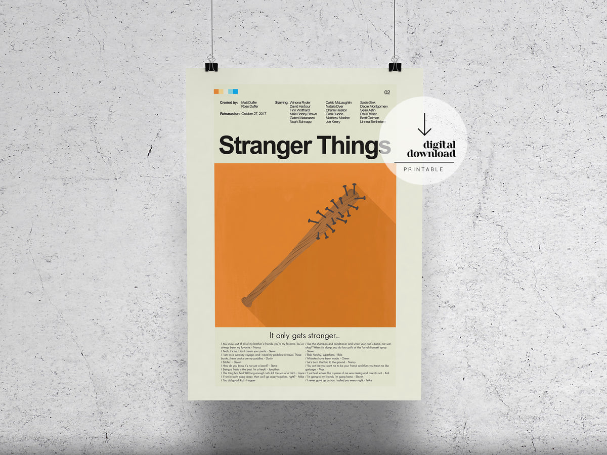 Stranger Things (Season 2) | DIGITAL ARTWORK DOWNLOAD