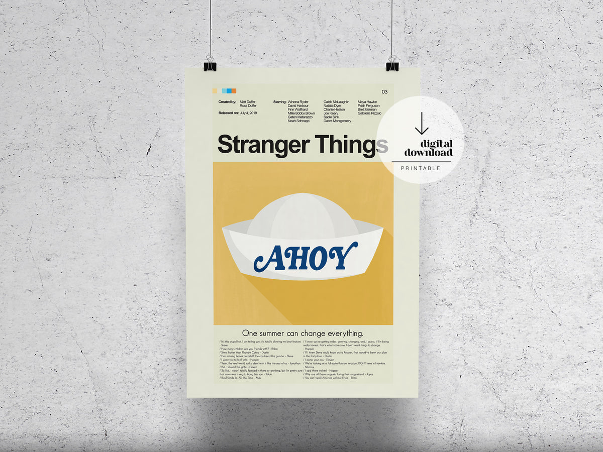 Stranger Things (Season 3) | DIGITAL ARTWORK DOWNLOAD