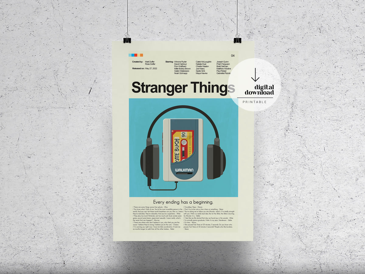 Stranger Things (Season 4) | DIGITAL ARTWORK DOWNLOAD