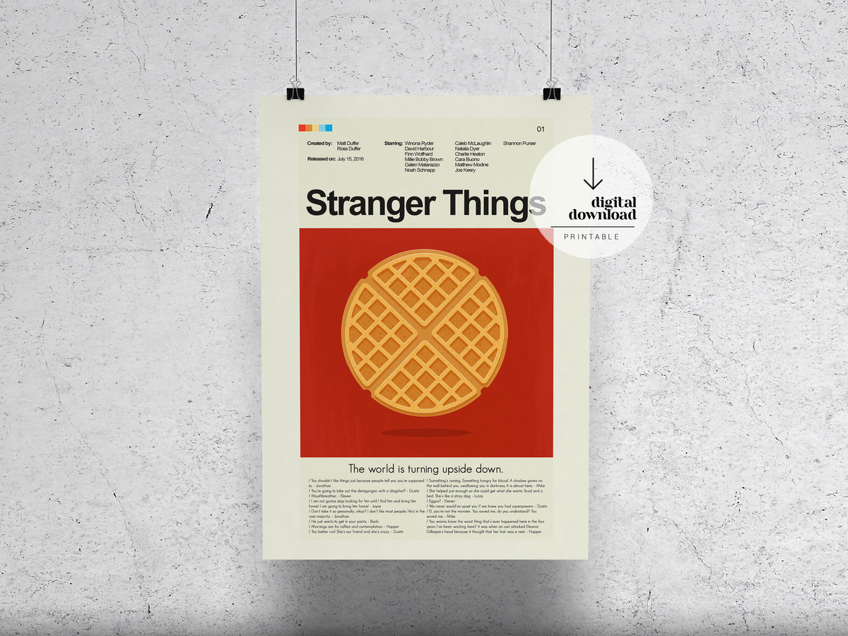 Stranger Things (Season 1) | DIGITAL ARTWORK DOWNLOAD