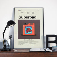 Load image into Gallery viewer, Superbad Inspired Mid-Century Modern Print | 12&quot;x18&quot; or 18&quot;x24&quot; Print only
