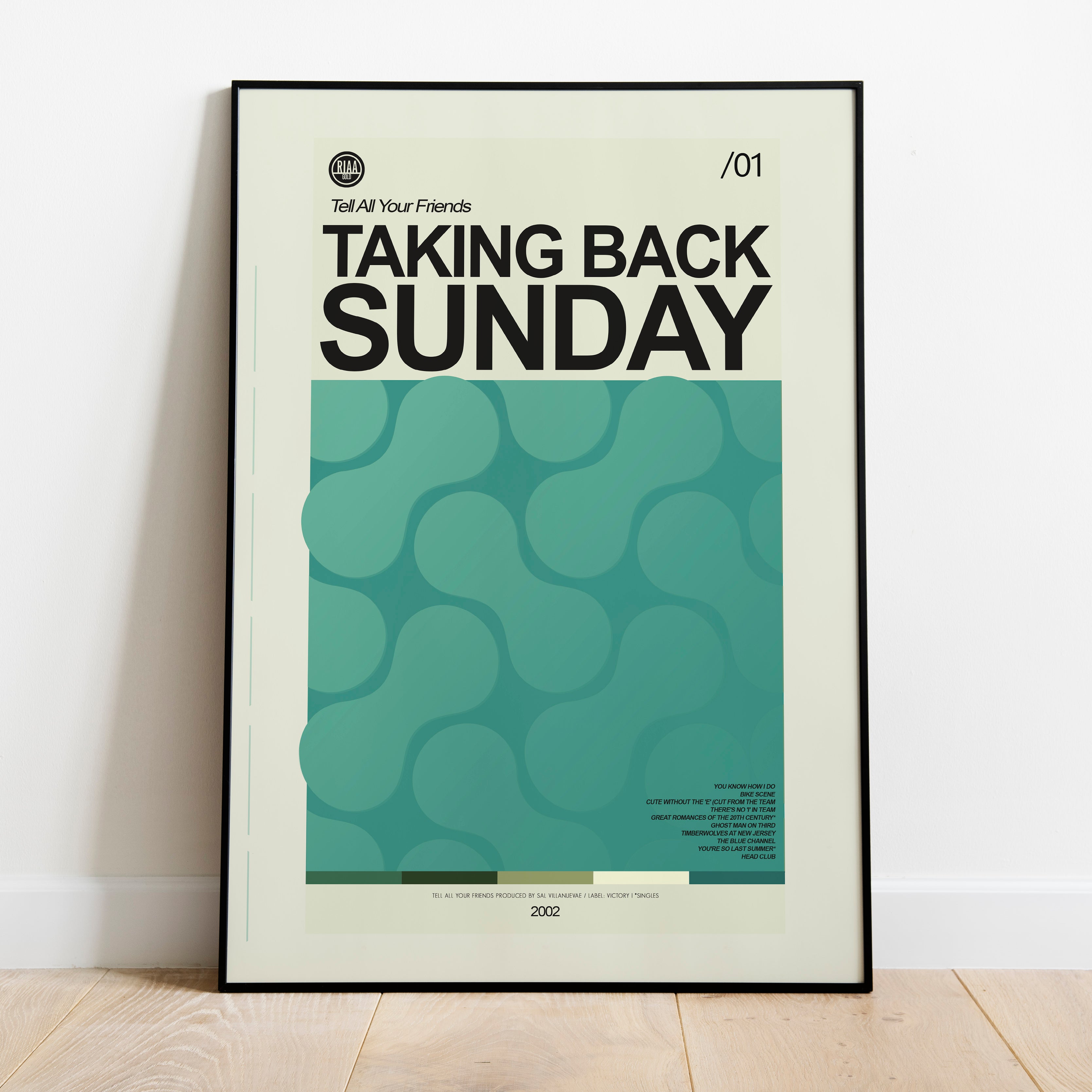 Taking Back Sunday - Tell All Your Friends (Album) Inspired | 12