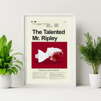 Load image into Gallery viewer, The Talented Mr. Ripley Inspired Mid-Century Modern Print | 12&quot;x18&quot; or 18&quot;x24&quot; Print only
