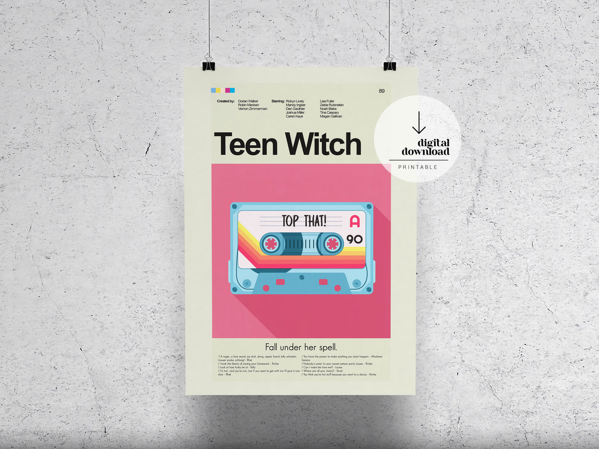 Teen Witch | DIGITAL ARTWORK DOWNLOAD