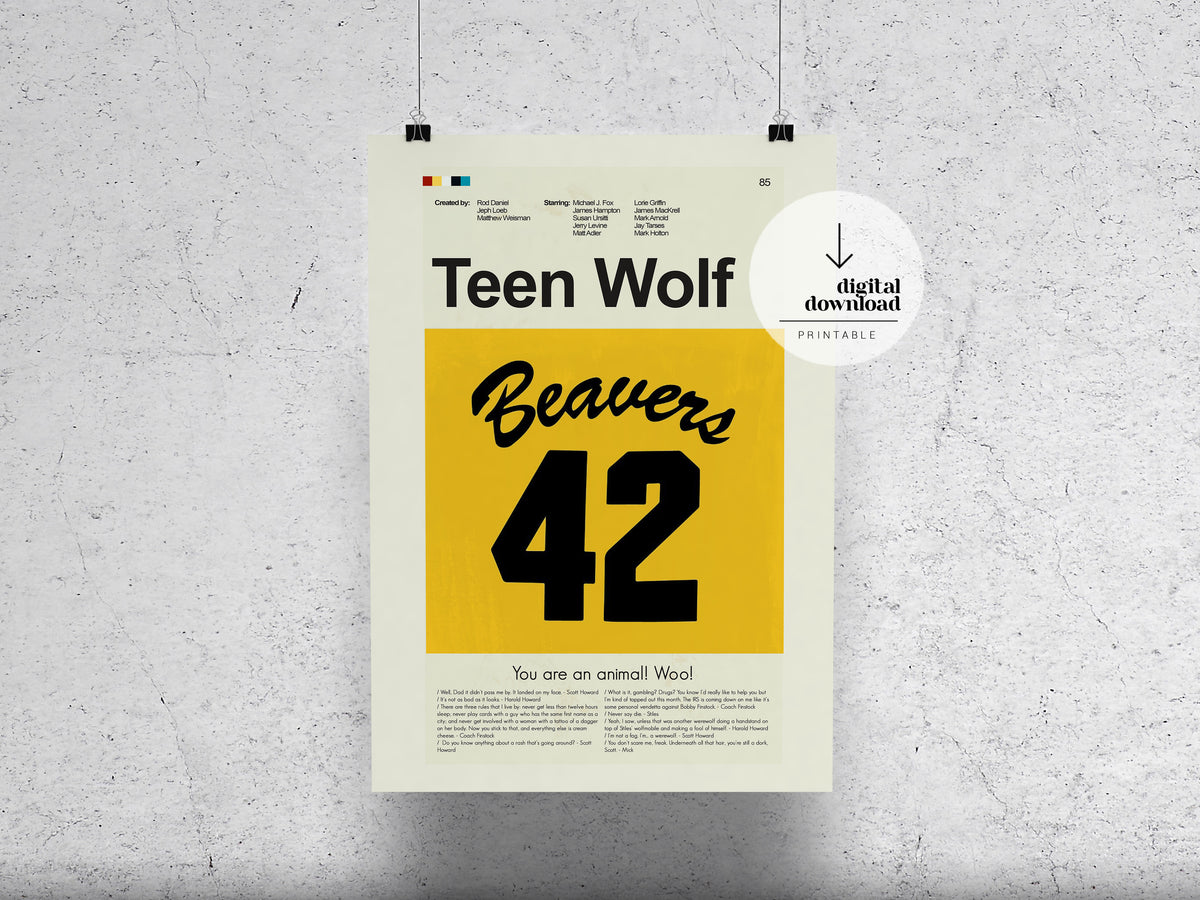 Teen Wolf | DIGITAL ARTWORK DOWNLOAD