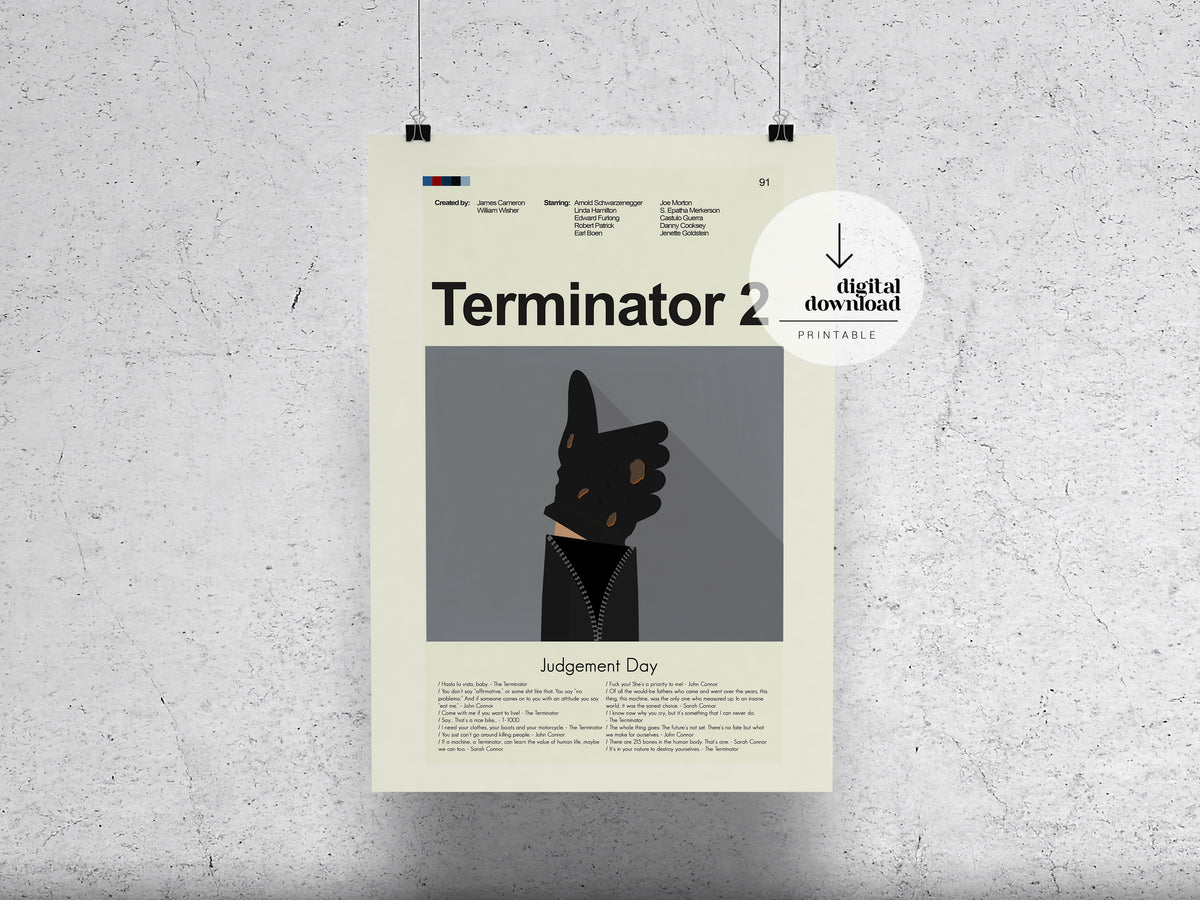 Terminator 2: Judgement Day | DIGITAL ARTWORK DOWNLOAD