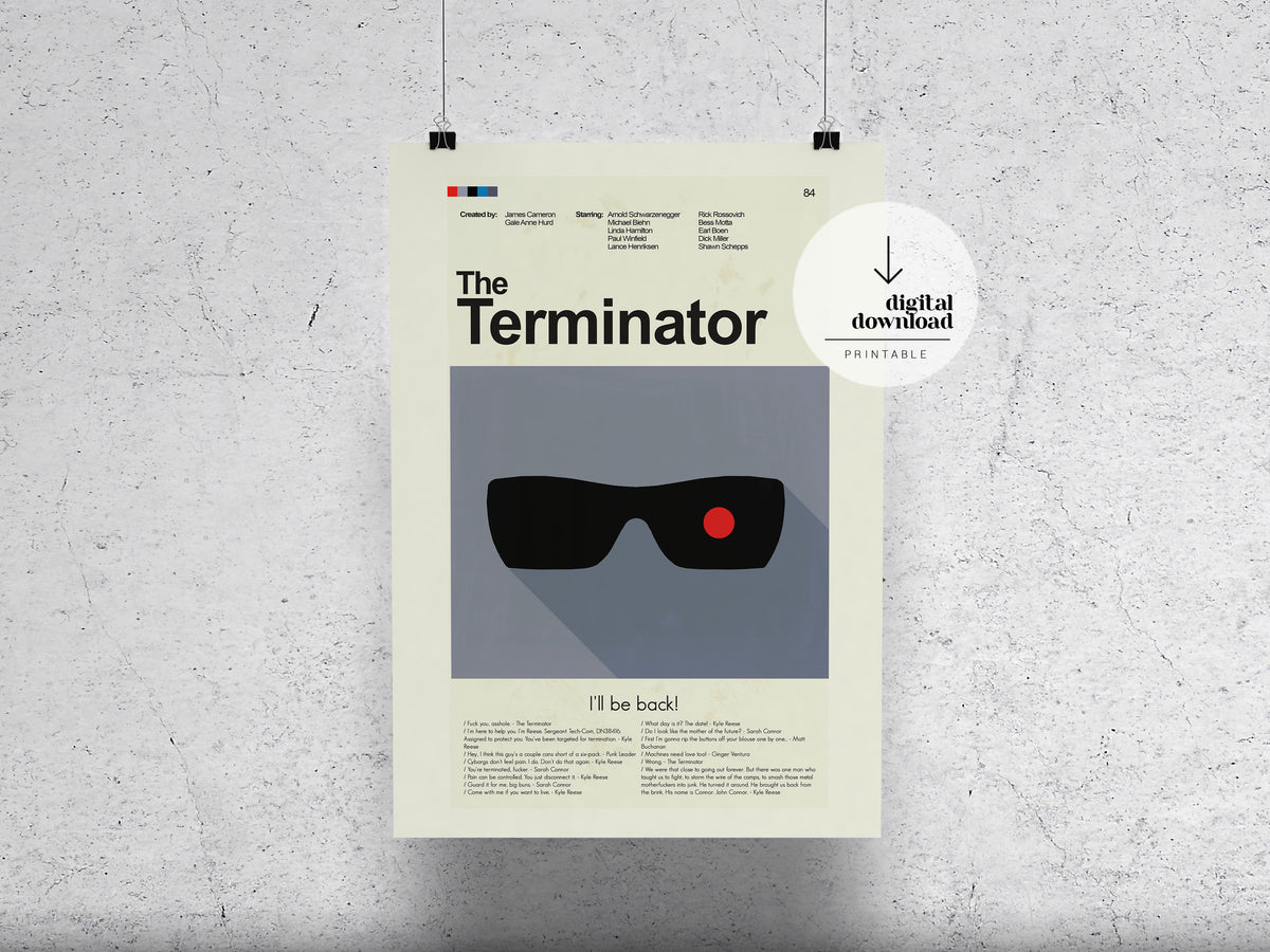The Terminator | DIGITAL ARTWORK DOWNLOAD